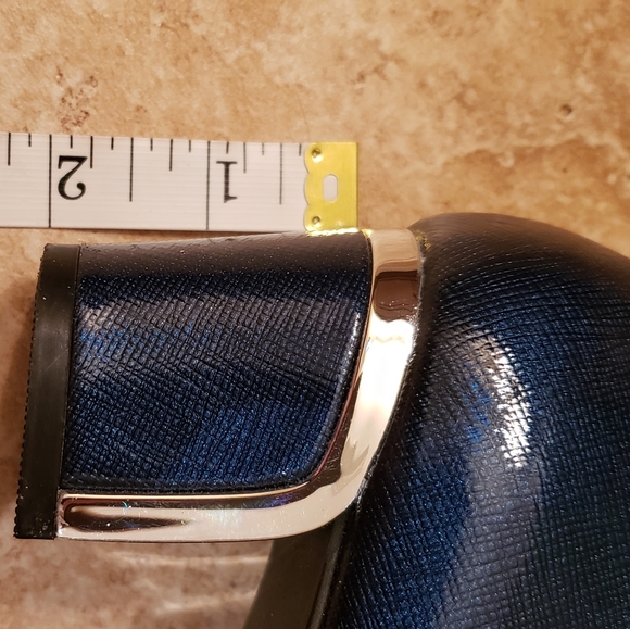 Blue Heels with Silver Details - Picture 8 of 8